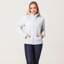 Jaqueta Puffer Feminina com Capuz Zune