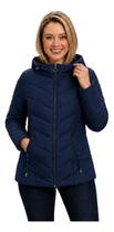 Jaqueta Puffer Feminina Elegante Chevron Premium Dandar Jaqueta Puffer Feminina Elegante Chevron Premium Dandar