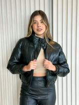 Jaqueta Puffer Feminina Puff curta Bombojaco Forrada Jaqueta Puffer Feminina Puff curta Bombojaco Forrada