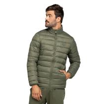 Jaqueta Puffer Fila Masculina Touch Lipt Life Verde Oliva