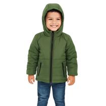 Jaqueta Puffer Infantil Inverno Forrada Sea Surf