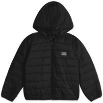 Jaqueta puffer infantil inverno zíper e capuz marisol 319174