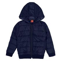 Jaqueta Puffer Infantil Kyly Básica com Capuz