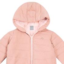 Jaqueta Puffer Infantil Menina Mundi Rosa