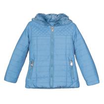 Jaqueta Puffer Infantil Sea Surf Matelassê com Pelinhos Azul