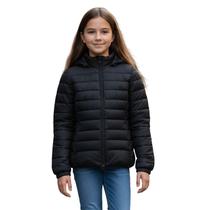 Jaqueta Puffer Juvenil Feminina Bobojaco Casaco Capuz Frio COR:MARROM CLAROTAMANHO:12 Jaqueta Puffer Juvenil Feminina Bobojaco Casaco Capuz Frio COR:MARROM CLAROTAMANHO:12