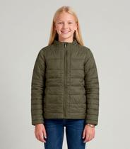 Jaqueta Puffer Juvenil Feminina Minty Verde Jaqueta Puffer Juvenil Feminina Minty Verde