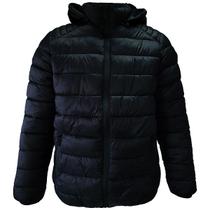 Jaqueta Puffer Masculina Acolchoada Com Capuz Red Nose