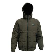 Jaqueta Puffer Masculina Acolchoada Com Capuz Red Nose