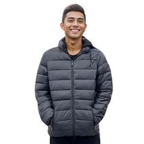 Jaqueta Puffer Masculina Blusa Casaco Bobojaco Touca Moletom