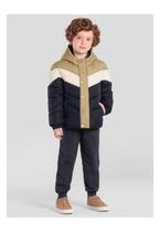 Jaqueta Puffer Menino com Capuz Brandili