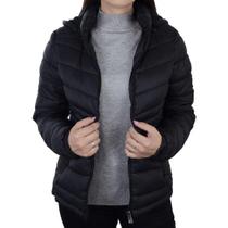 Jaqueta puffer nylon facinelli feminina 620228 Jaqueta puffer nylon facinelli feminina 620228