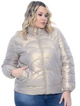 Jaqueta Puffer Plus Size