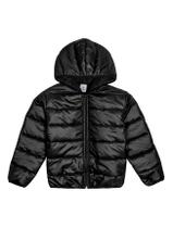 Jaqueta Puffer Preto Abrange