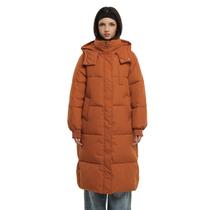 Jaqueta puffer PUFFIT Long para mulheres, casaco de inverno espessado 2024