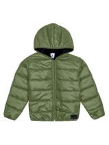 Jaqueta Puffer Verde Abrange