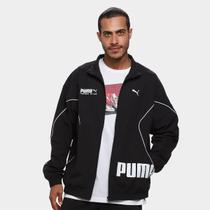 Jaqueta Puma Sport Relaxed Track Masculina Jaqueta Puma Sport Relaxed Track Masculina