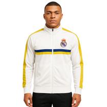 Jaqueta Real Madrid Blusa Zíper Helanca Masculina Esporte Balboa