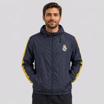 Jaqueta Real Madrid Corta Vento Azul Marinho Jaqueta Real Madrid Corta Vento Azul Marinho
