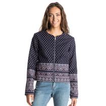 Jaqueta Roxy Boho Chick Dupla Face Azul