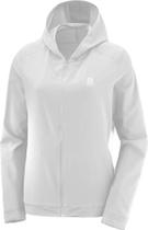 Jaqueta Salomon Fit Hoodie II Feminina Branco