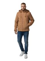 Jaqueta Sarja Pelúciada Com Bolso Masculina