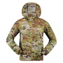 Jaqueta Skin Coat Nylon Camuflado Touca Bolso AVB SCOAT-MC