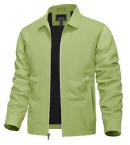 Jaqueta TACVASEN Light Windbreaker para homens verde oliva Jaqueta TACVASEN Light Windbreaker para homens verde oliva