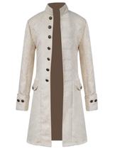 Jaqueta tailcoat Angelaicos Vintage Steampunk Victorian Men Jaqueta tailcoat Angelaicos Vintage Steampunk Victorian Men