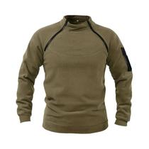 Jaqueta Tática Militar Masculina De Fleece, Pullover Casual, Resistente Ao Vento, Moletom De Cor