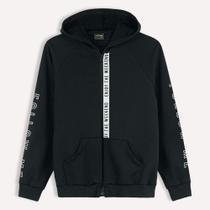 Jaqueta Teen Masculina Lemon Moletom Mesclado Peluciado