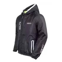 Jaqueta Texx Impermeável Corta Vento(Tam. 3XL) Neon Preto C/ Balaclava - TEXX