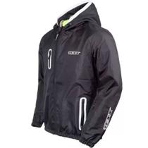 Jaqueta Texx Impermeável Corta Vento(Tam. M) Neon Preto C/ Balaclava - TEXX Jaqueta Texx Impermeável Corta Vento(Tam. M) Neon Preto C/ Balaclava - TEXX
