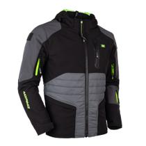Jaqueta Texx Miami Cinza Preto Verde 2XL