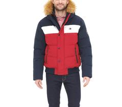 Jaqueta Tommy Hilfiger acolchoada de tecido ártico Snorkel Bomber