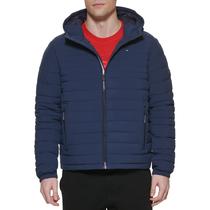 Jaqueta Tommy Hilfiger Stretch Poly com capuz, embalável para homem