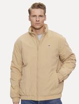 Jaqueta Tommy Jeans Masculina Essential Padded Plain Cáqui