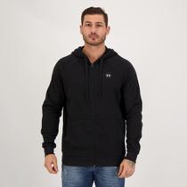 Jaqueta Under Armour Rival Fleece FZ Hoodie Preta