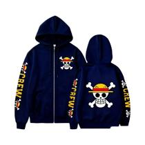 Jaqueta Unissex Oversized Com Capuz De Anime, Zíper, Manga Longa, Moda Streetwear Para Outono E