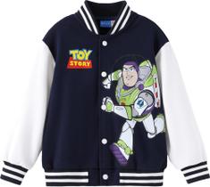 Jaqueta Varsity Buzz Lightyear Toy Story Disney para Crianças Pequenas Jaqueta Varsity Buzz Lightyear Toy Story Disney para Crianças Pequenas