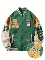 Jaqueta Varsity Masculina com Bordado Lavvel