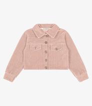 Jaqueta Veludo Cotelê Trick Nick Rosa