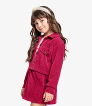 Jaqueta Veludo Cotelê Trick Nick Vermelho Jaqueta Veludo Cotelê Trick Nick Vermelho