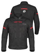 Jaqueta Vent Shiver Masculina Vermelha com Proteção Moto Motociclista Ventilada Mesh Jaqueta Vent Shiver Masculina Vermelha com Proteção Moto Motociclista Ventilada Mesh