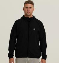 Jaqueta Windbreaker Masculino Preto WSS Diamond