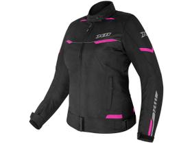Jaqueta X11 Guard 2 Com Proteção Feminina Rosa Motociclista