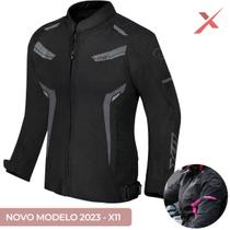 Jaqueta X11 One 2 Feminina Proteção Moto 100% Impermeável