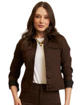 Jaqueta youngstyle jeans feminino ref: youjf542 Jaqueta youngstyle jeans feminino ref: youjf542