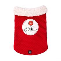 Jaqueta Zooz Pets Snoopy Abaixo de Zero Vermelha para Cães - Tamanho GG Jaqueta Zooz Pets Snoopy Abaixo de Zero Vermelha para Cães - Tamanho GG
