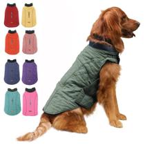 Jaquetas para cães EMUST para inverno, roupas grossas para cães médios